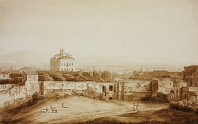 Villa Costaguto en Roma de Jacob Philippe Hackert